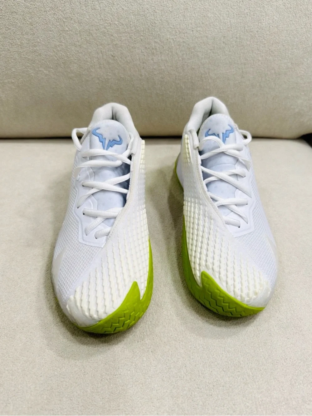 Nike Air Zoom Vapor Pro Rafa Tennis Shoes White Volt
